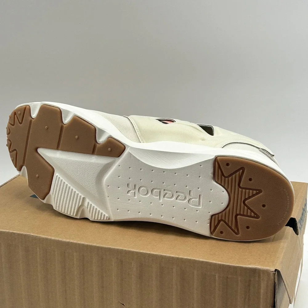 Reebok Furylite GP Men 11 Cream White Chalk V67074 Tribal Geometric Lifestyle